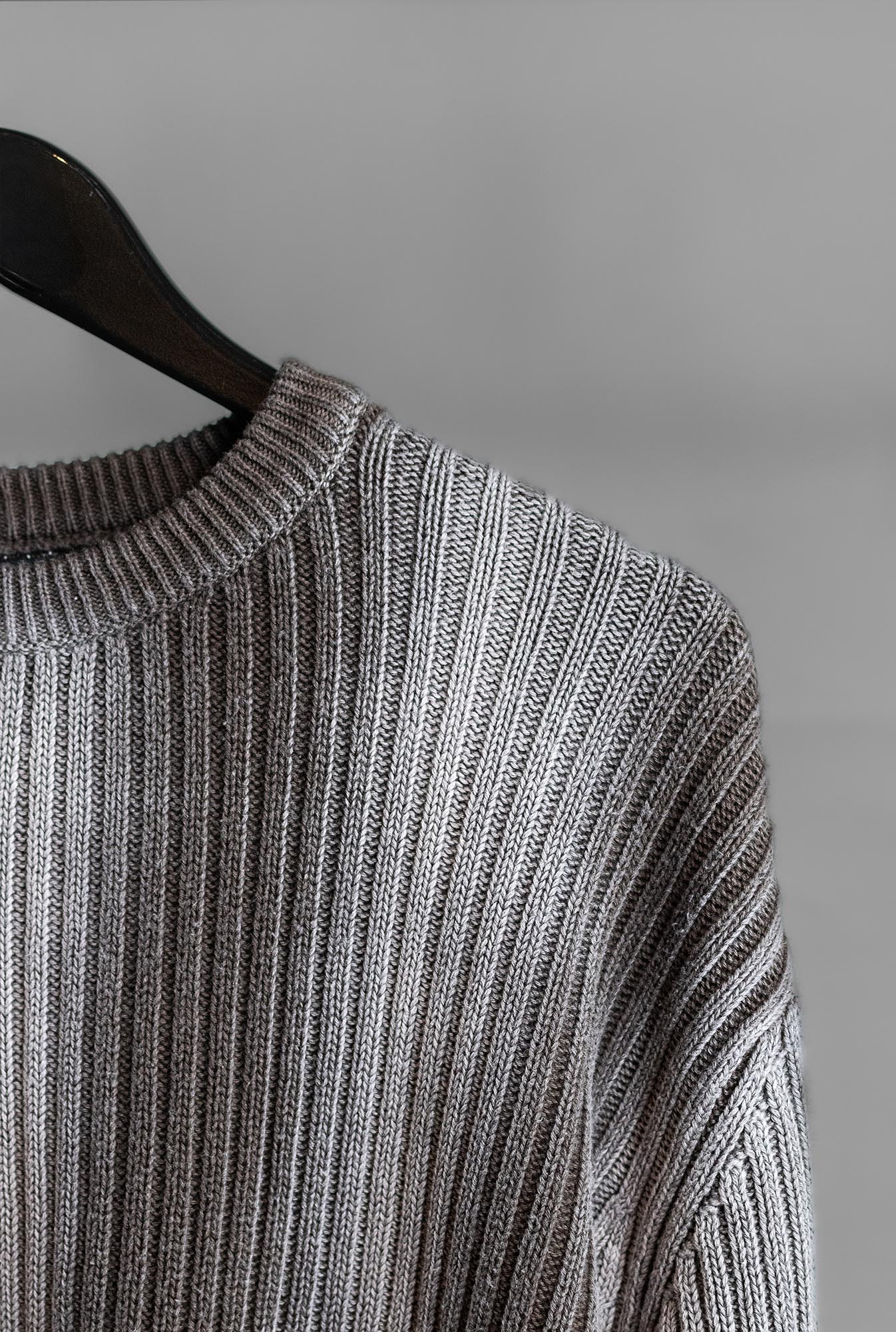 5245HA - SWEATER MOKA HABANO